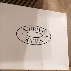 Steve Madden Black Leather Bash